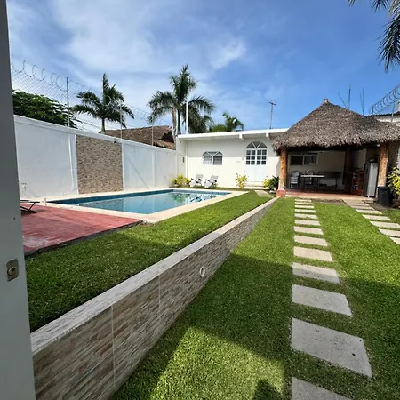 Casa Gaviota Casa Con Alberca y Palapa-2